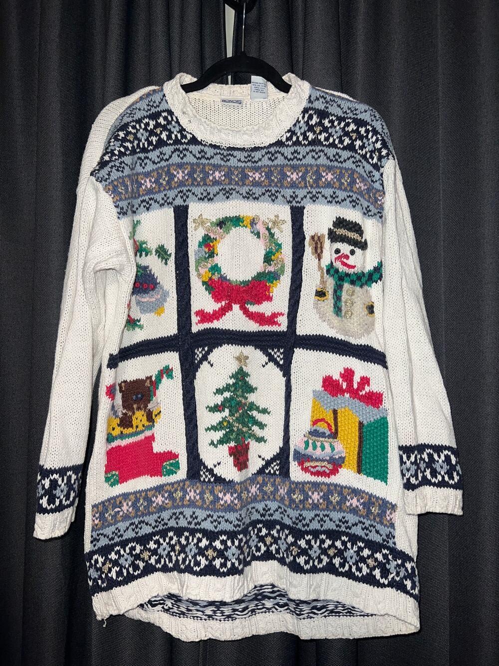 Ugly Christmas Sweater Xmas Size Small Vintage